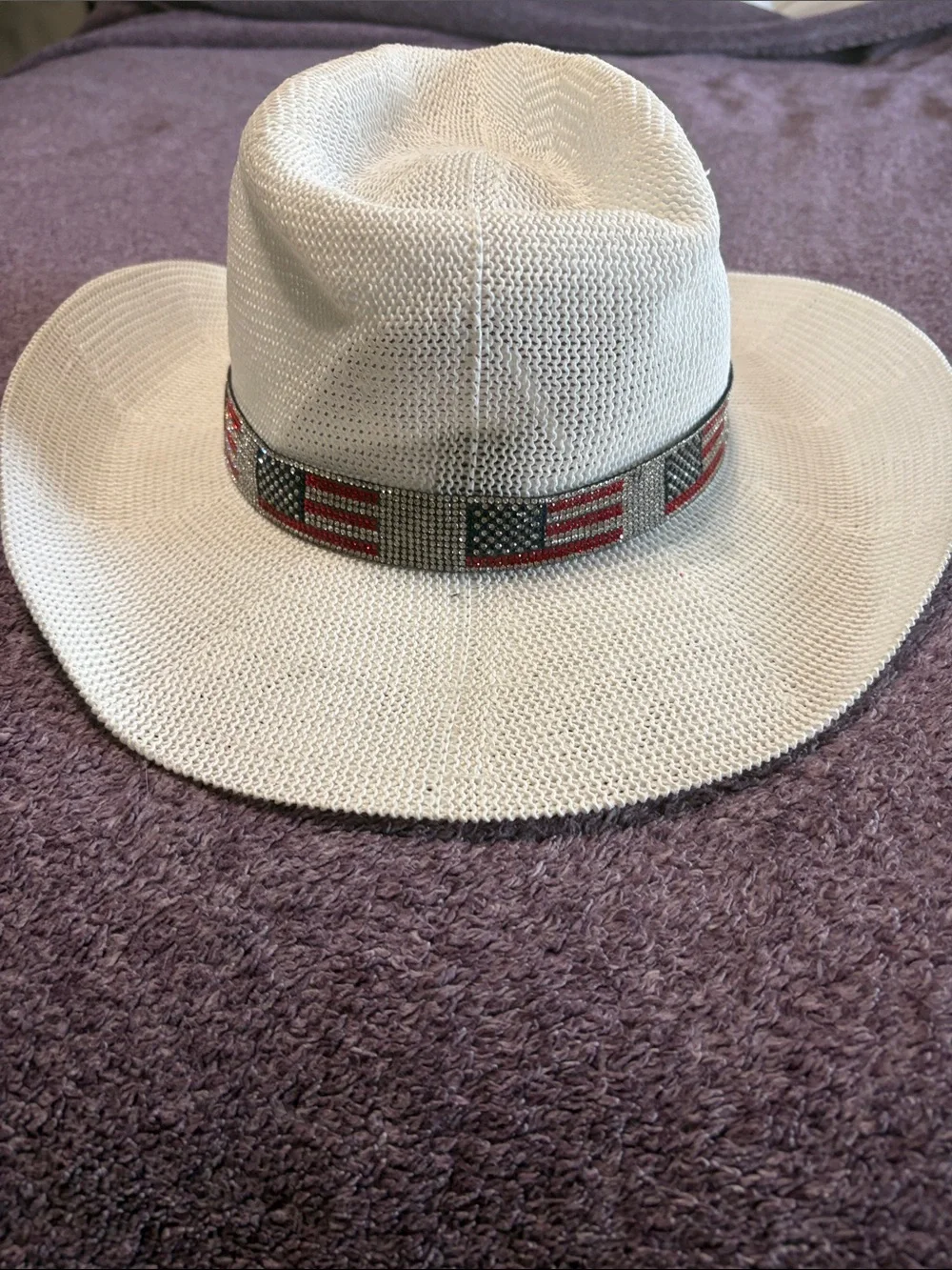 Fourth of July cowgirl hat